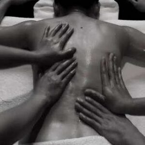 four hand combination nuru